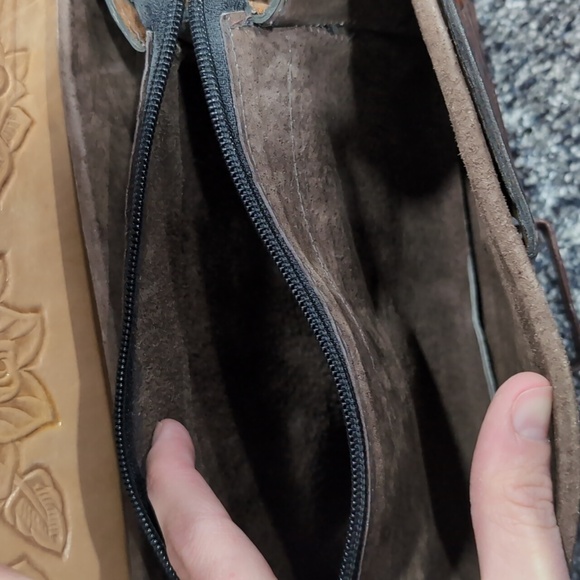 Vintage reversible genuine leather purse - Picture 8 of 9